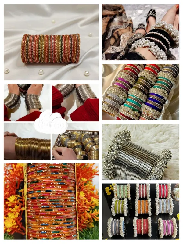 Metal bangles