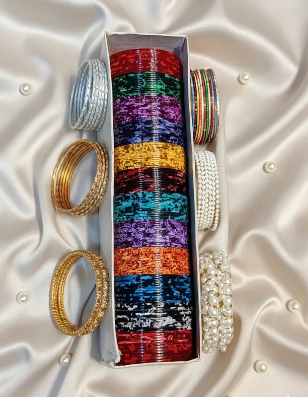 Plastic bangles