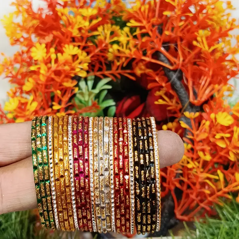 Kidsmetal2 Dozenset 8 2 Kids Bangles - Set 1