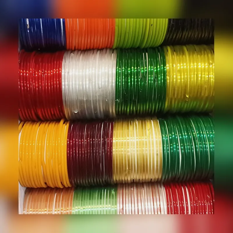 Glass Beautifull Deal Box 26 24 Glass Bangles - Set 18