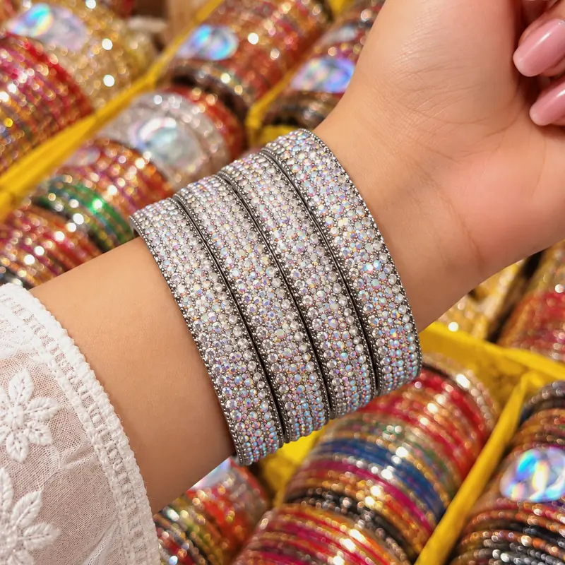 Metal Oneset 26 22 Metal Bangles - Set 3